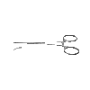 Hemostat Forceps, Curved