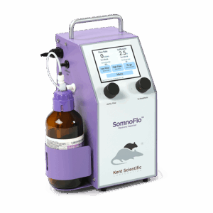 SomnoFlo low flo anesthesia vaporizer for small animals, exotic animals, rats, mice